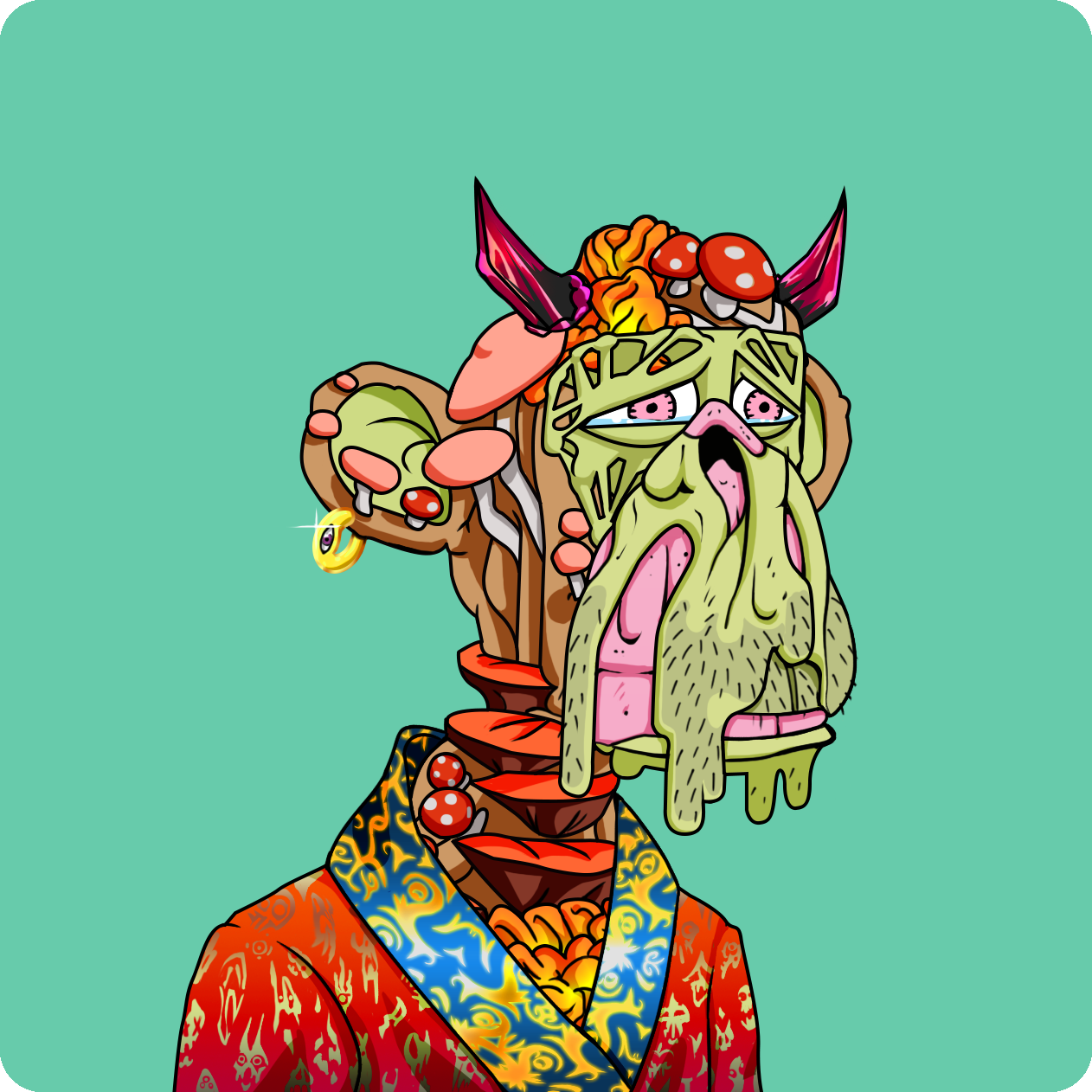 Yuga Labs - Mutant Ape Yacht Club - NFT # 2052