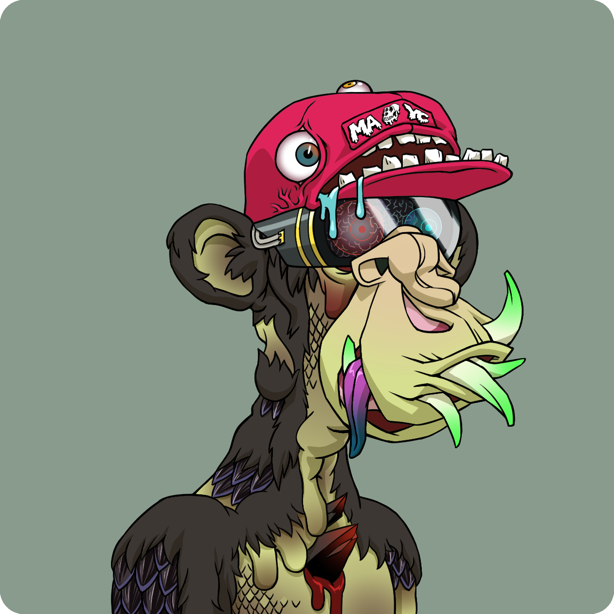 Yuga Labs - Mutant Ape Yacht Club - NFT # 20293