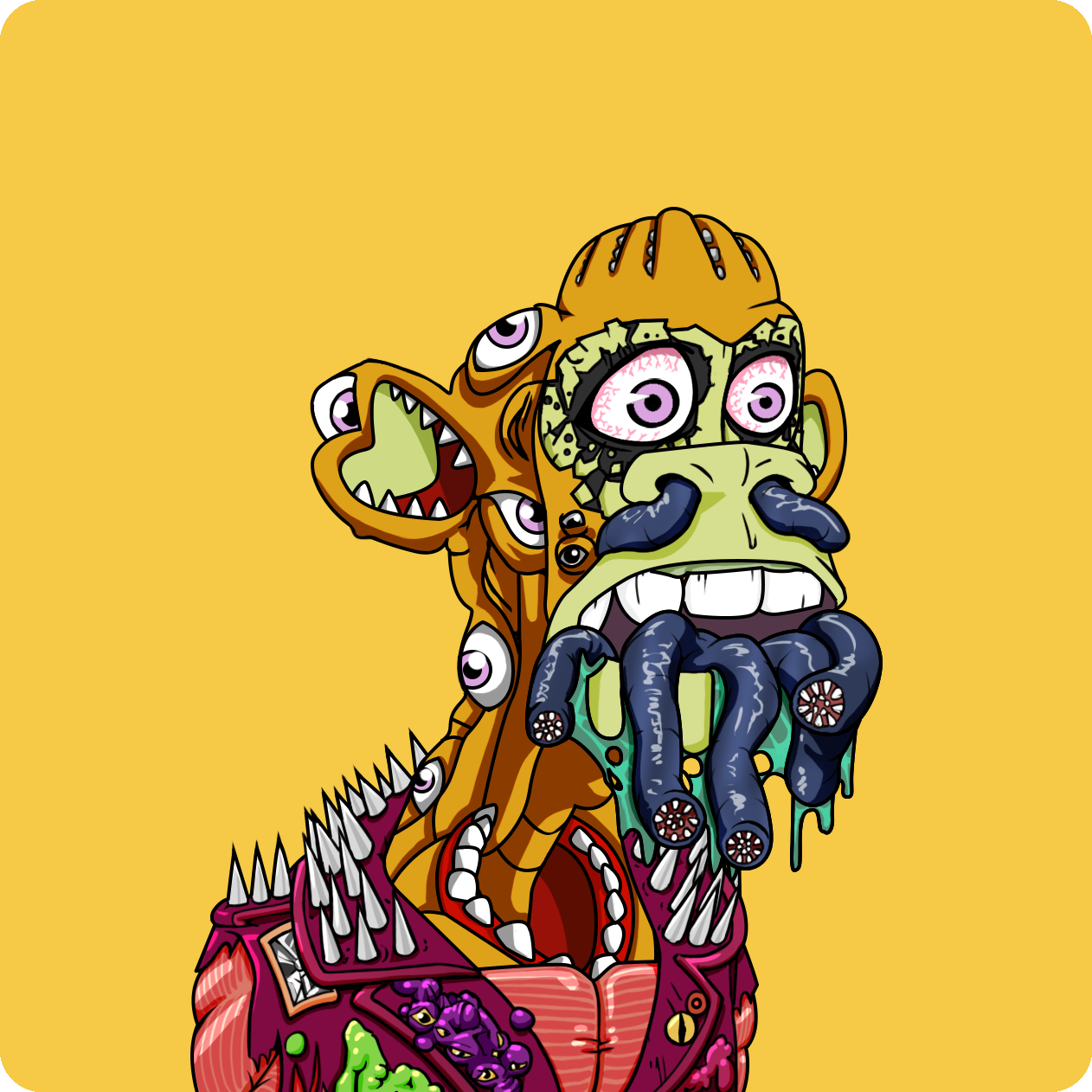 Yuga Labs - Mutant Ape Yacht Club - NFT # 8740