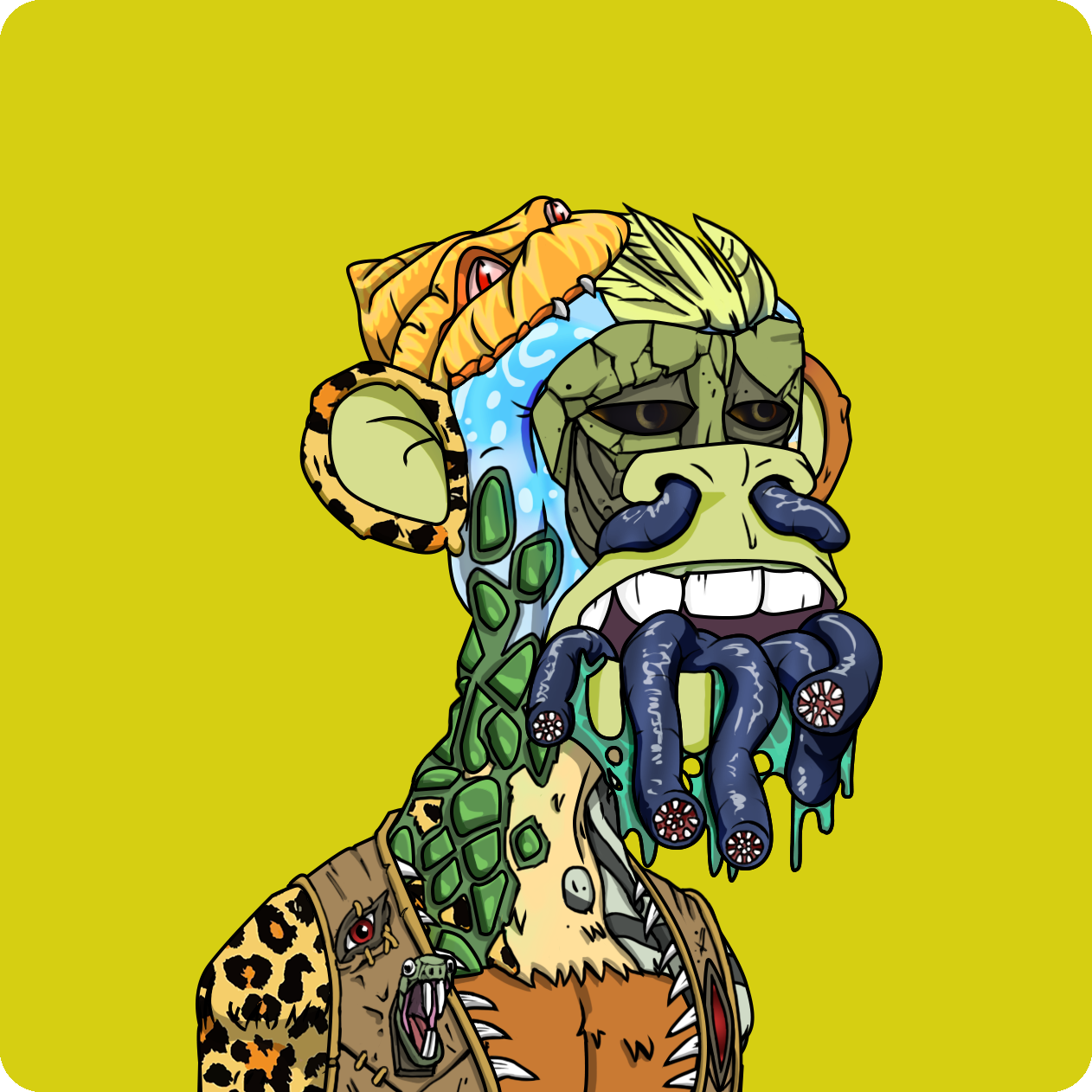 Yuga Labs - Mutant Ape Yacht Club - NFT # 1358