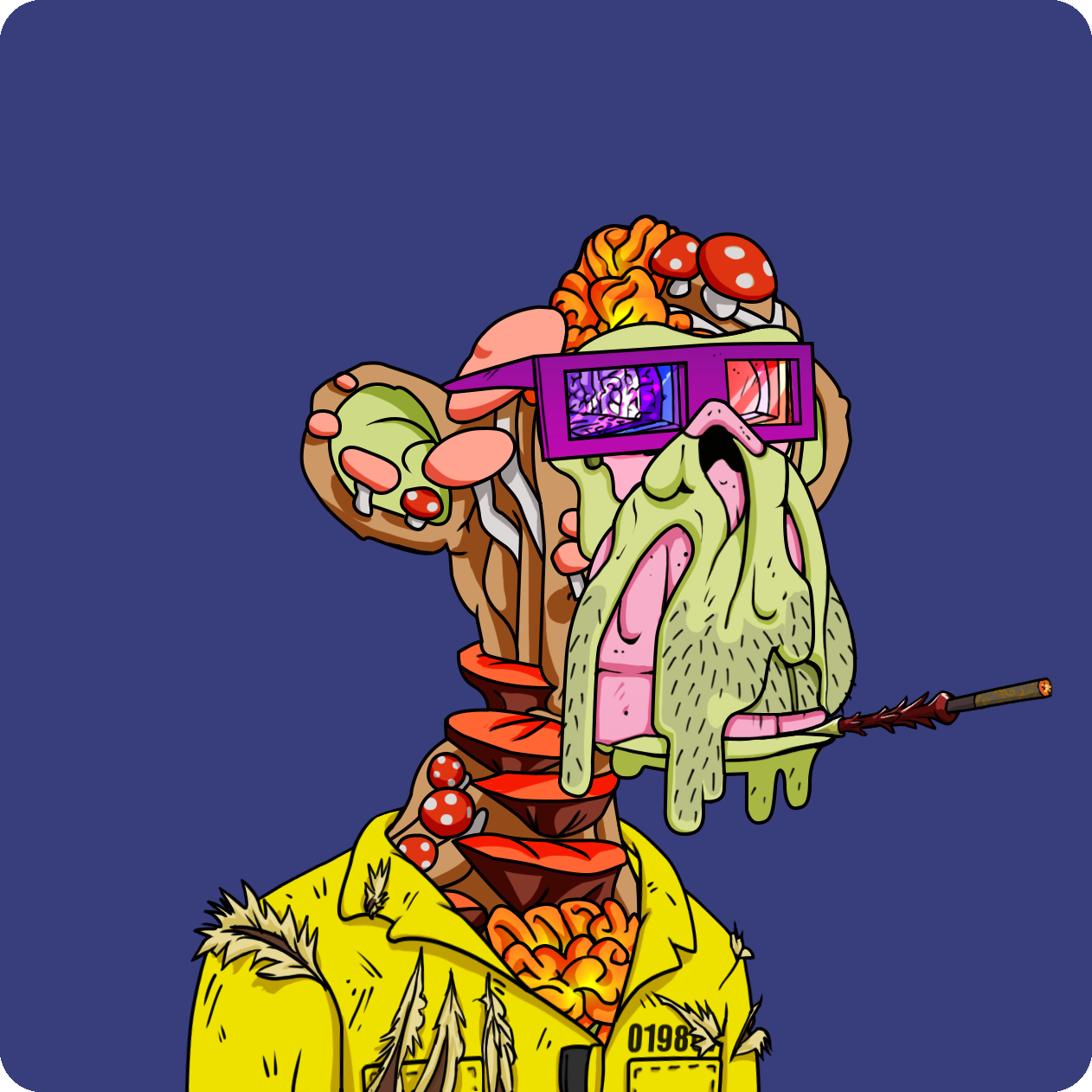 Yuga Labs - Mutant Ape Yacht Club - NFT # 4142