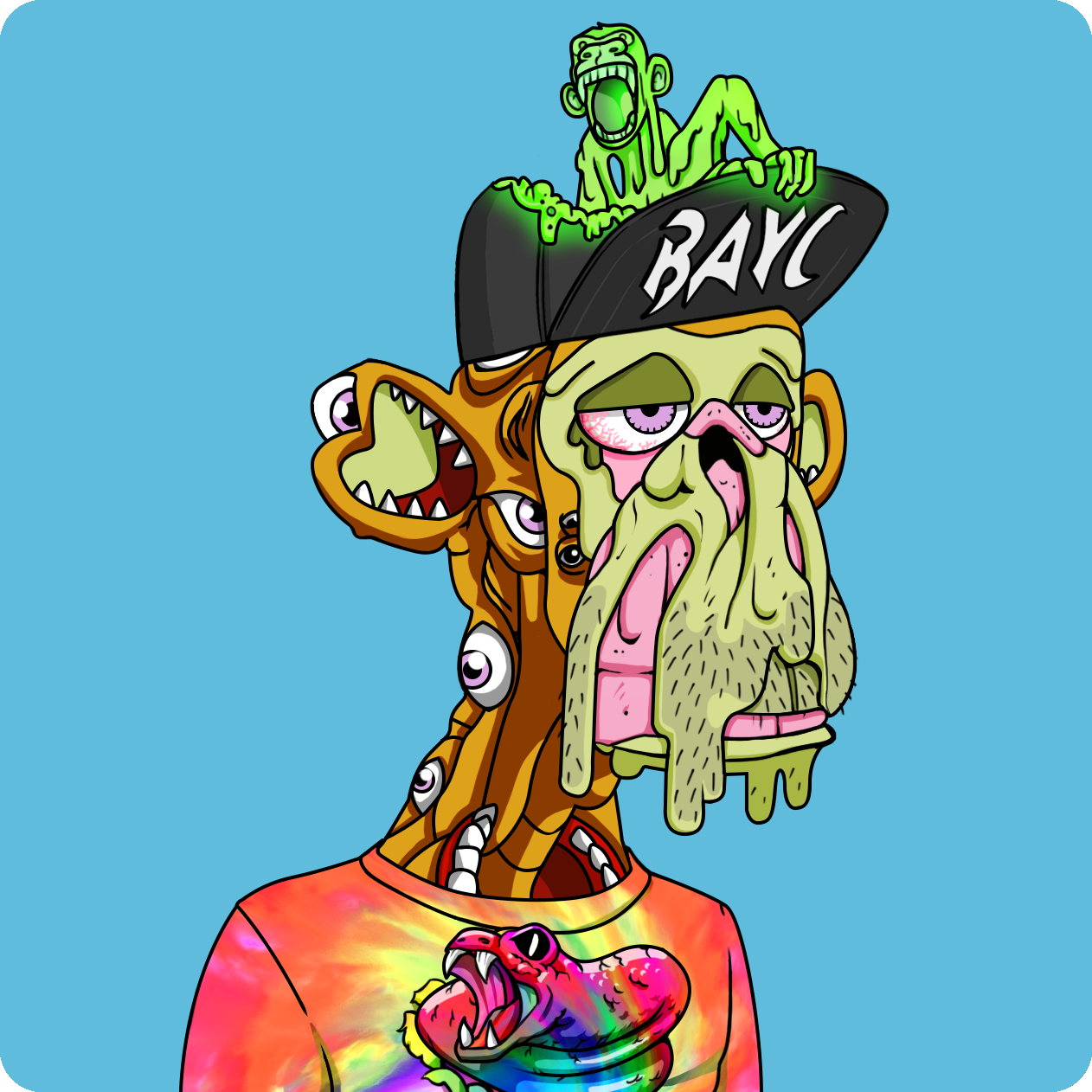 Yuga Labs - Mutant Ape Yacht Club - NFT # 19672