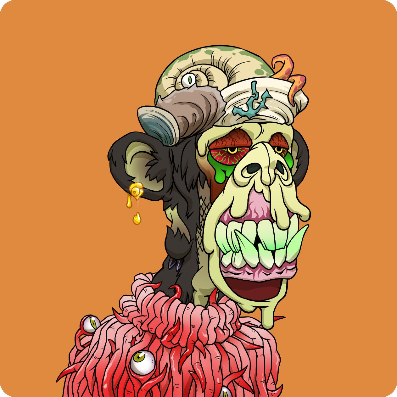 Yuga Labs - Mutant Ape Yacht Club - NFT # 19411