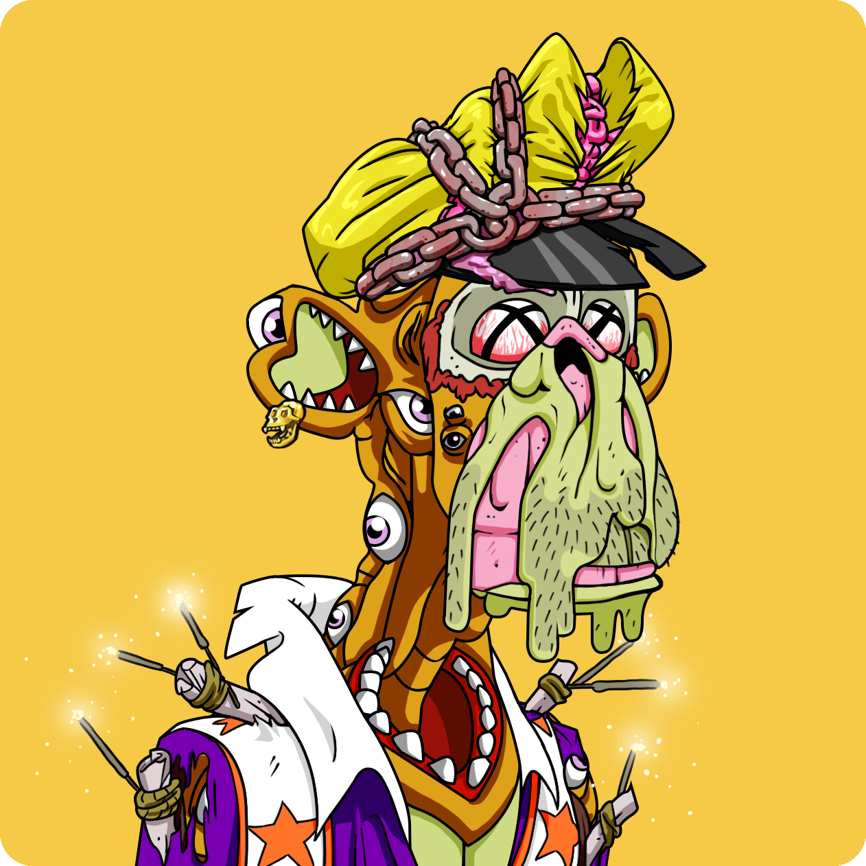 Yuga Labs - Mutant Ape Yacht Club - NFT # 2452