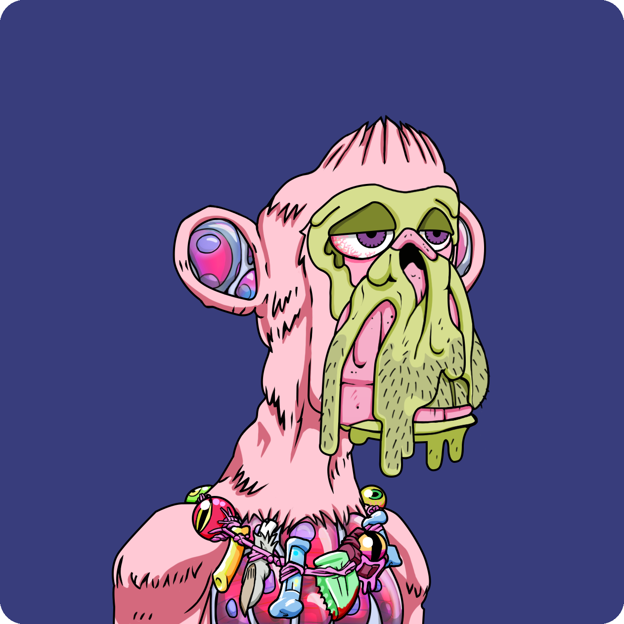 Yuga Labs - Mutant Ape Yacht Club - NFT # 17782