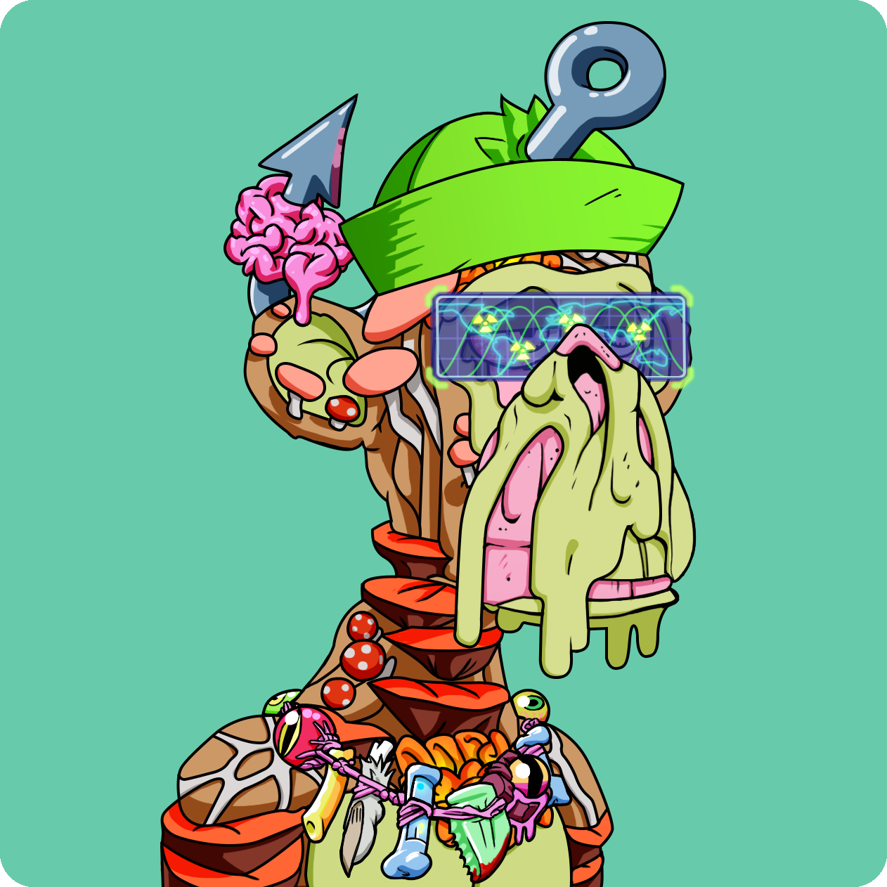 Yuga Labs - Mutant Ape Yacht Club - NFT # 8448