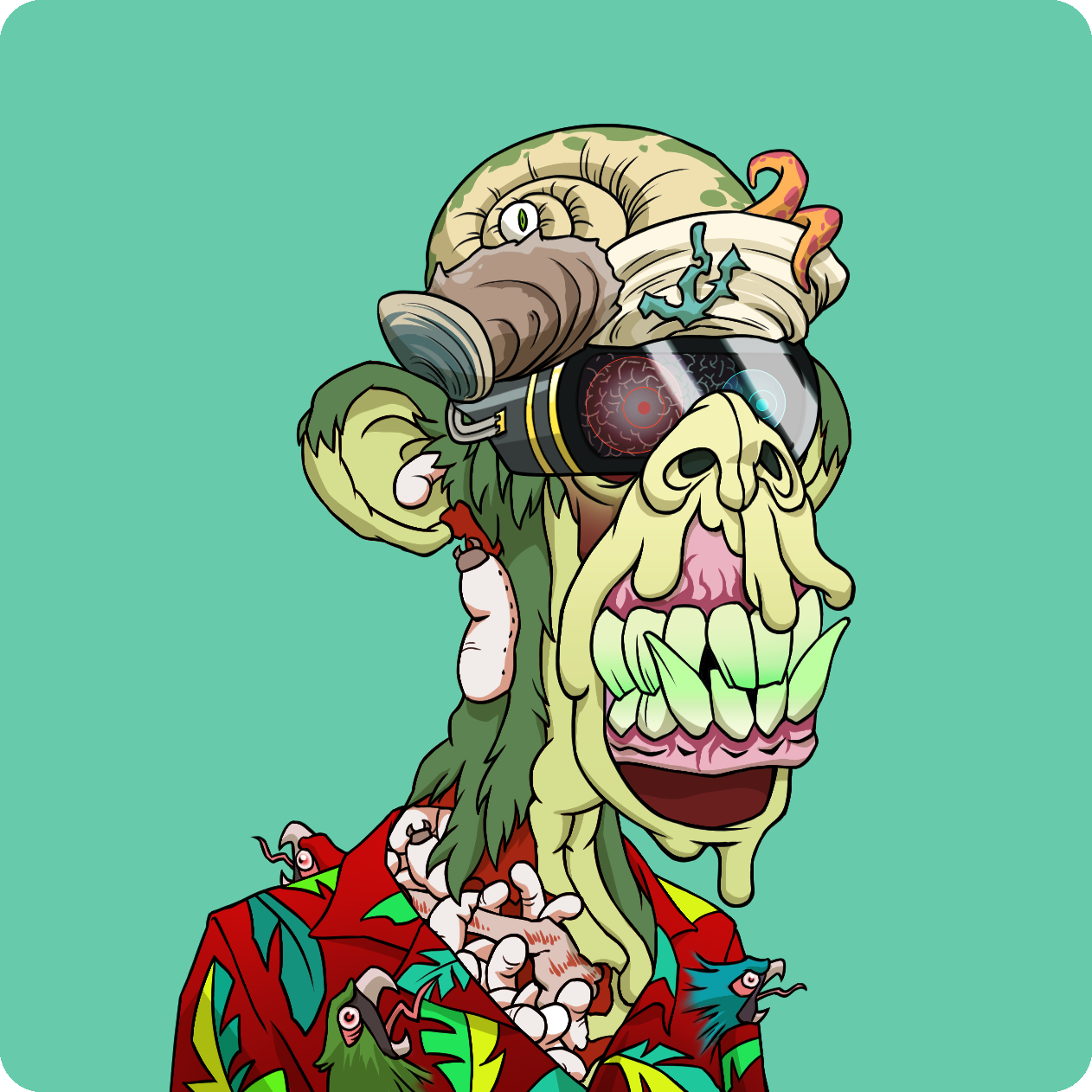 Yuga Labs - Mutant Ape Yacht Club - NFT # 719