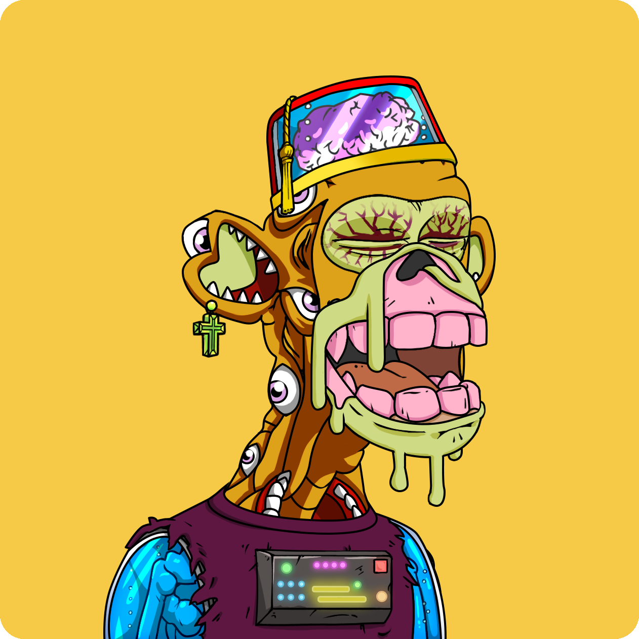 Yuga Labs - Mutant Ape Yacht Club - NFT # 169