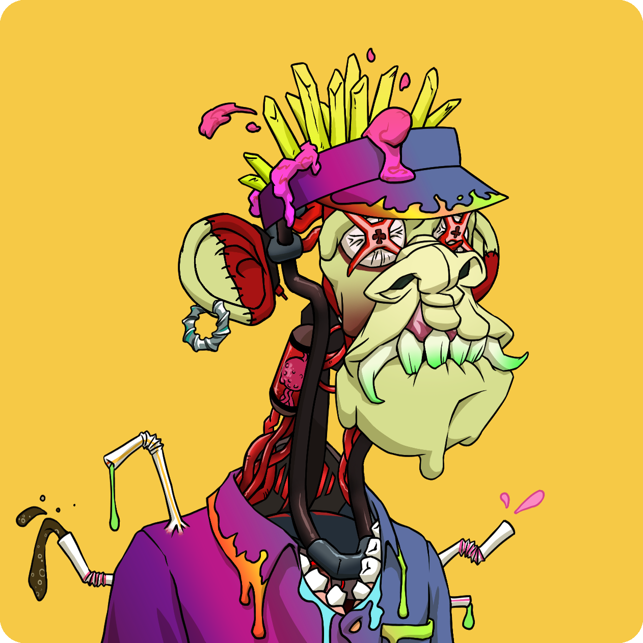 Yuga Labs - Mutant Ape Yacht Club - NFT # 5869