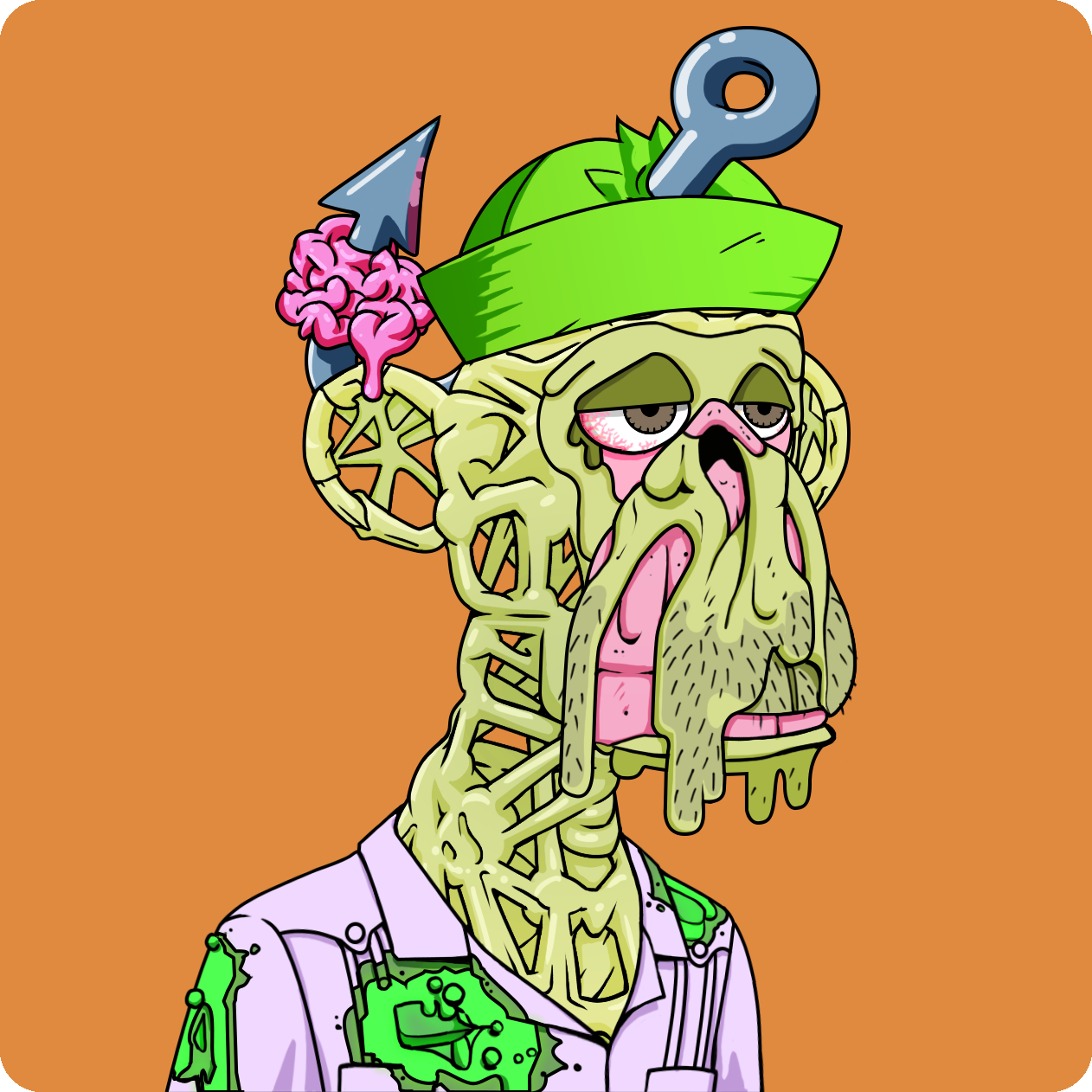 Yuga Labs - Mutant Ape Yacht Club - NFT # 1482