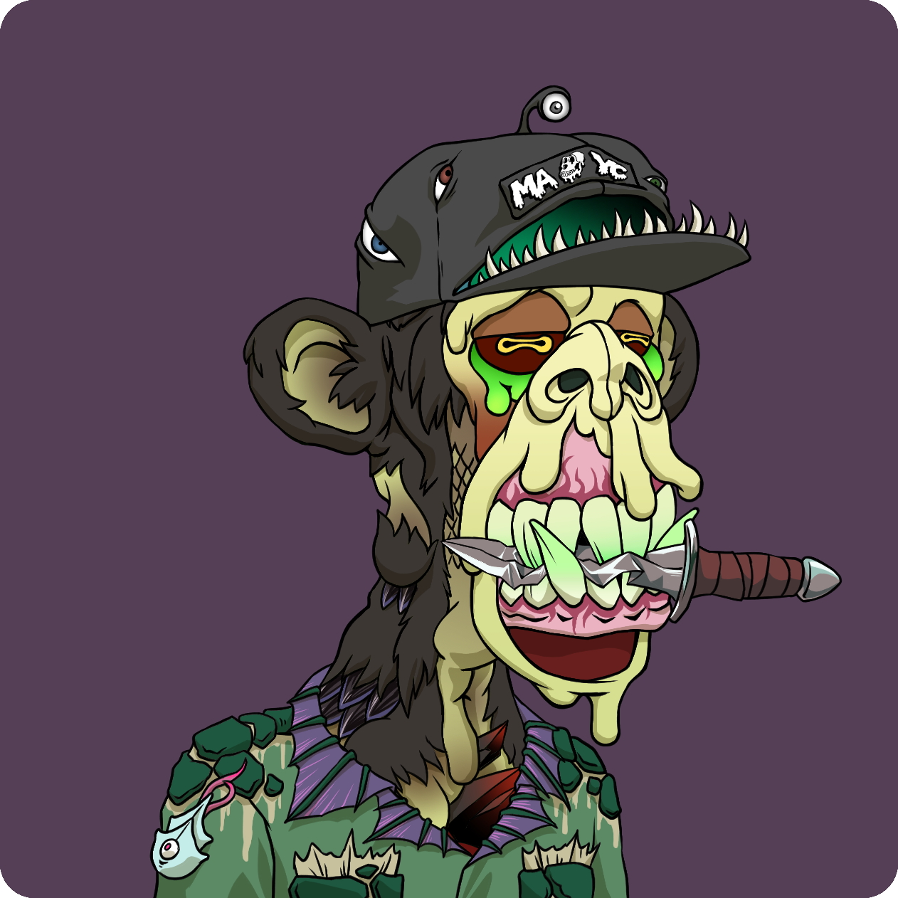 Yuga Labs - Mutant Ape Yacht Club - NFT # 19235