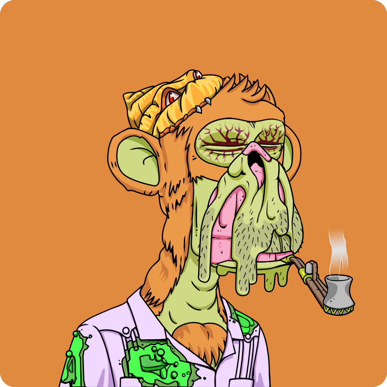 Yuga Labs - Mutant Ape Yacht Club - NFT # 2072