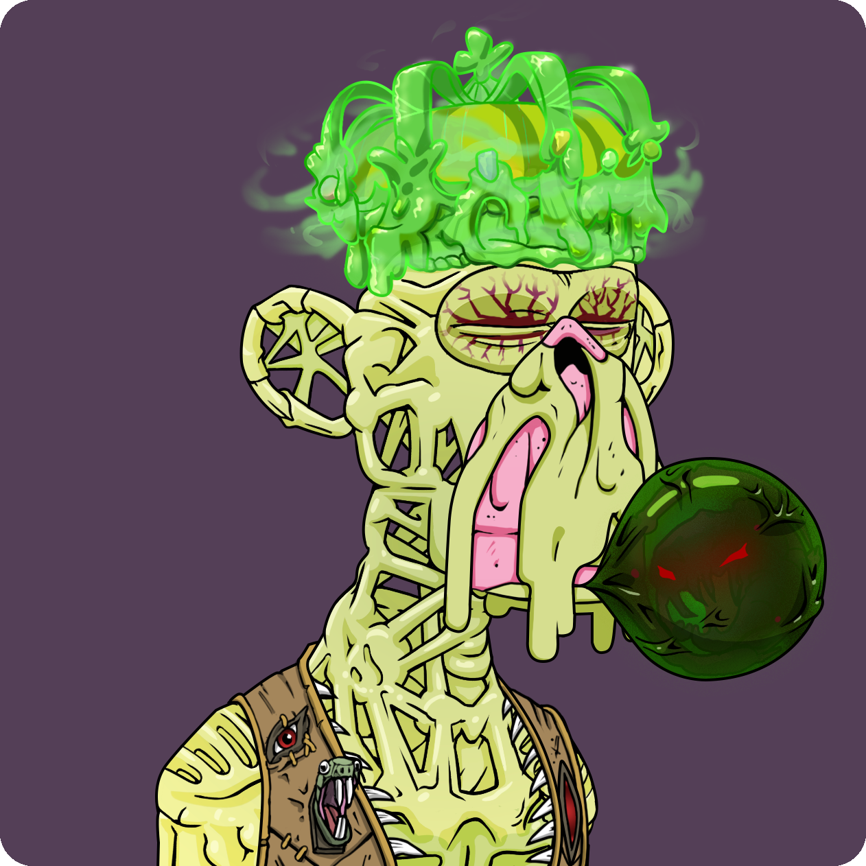 Yuga Labs - Mutant Ape Yacht Club - NFT # 4884