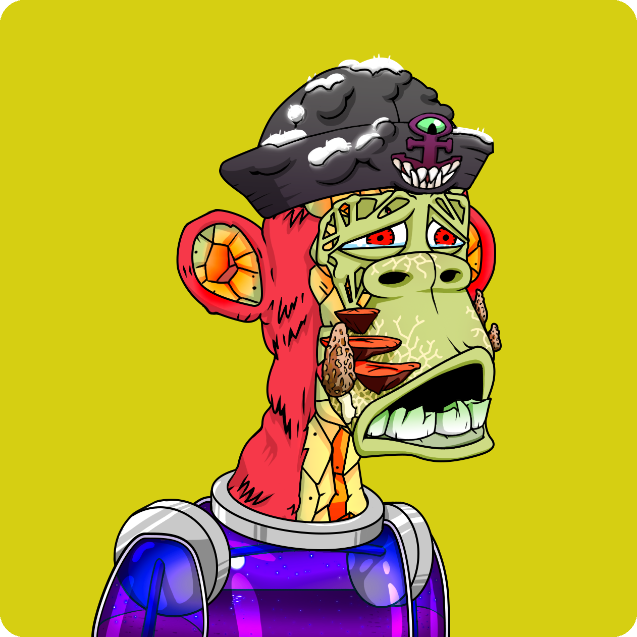 Yuga Labs - Mutant Ape Yacht Club - NFT # 12854