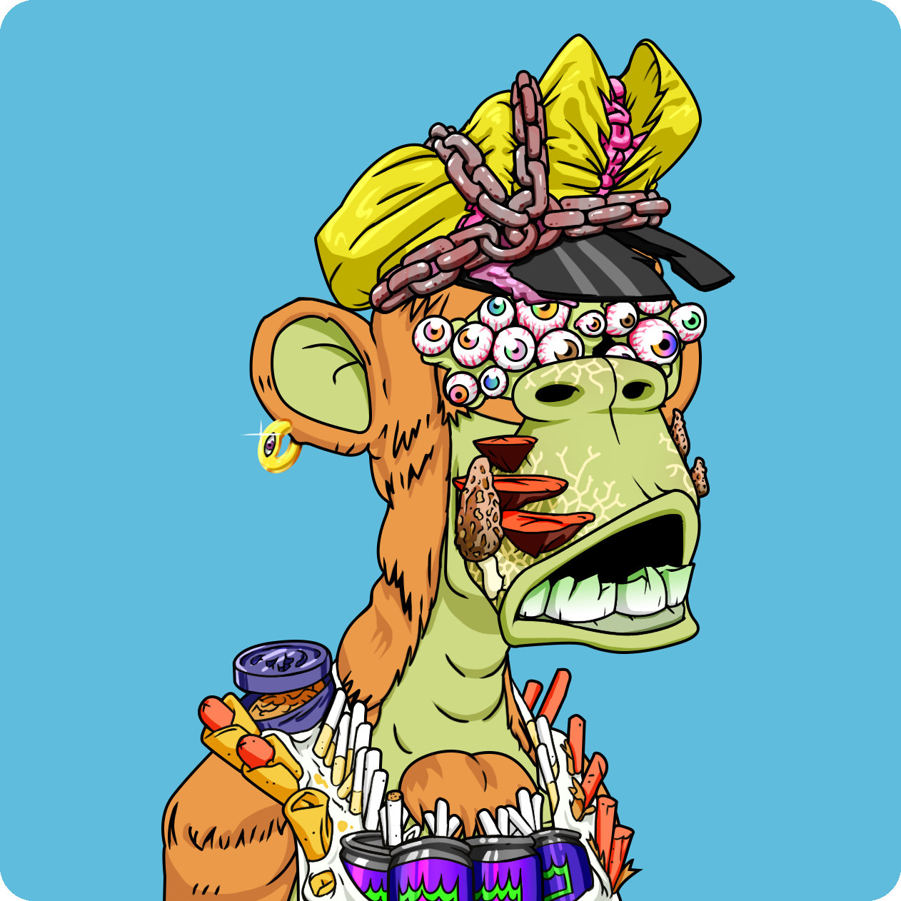 Yuga Labs - Mutant Ape Yacht Club - NFT # 22718