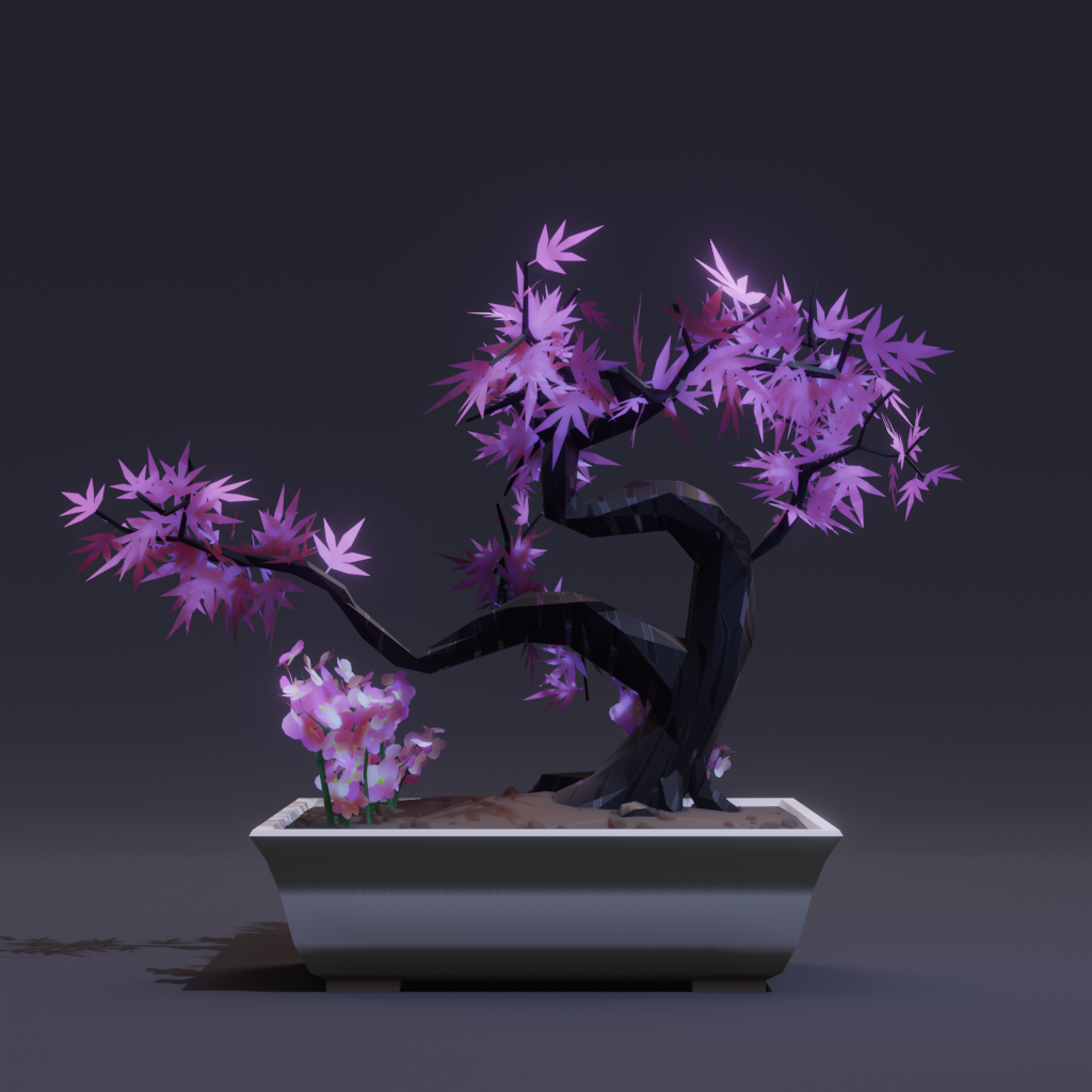 ZENFT Garden Society - Bonsai - Bonsai #8554 - NFT # 8554