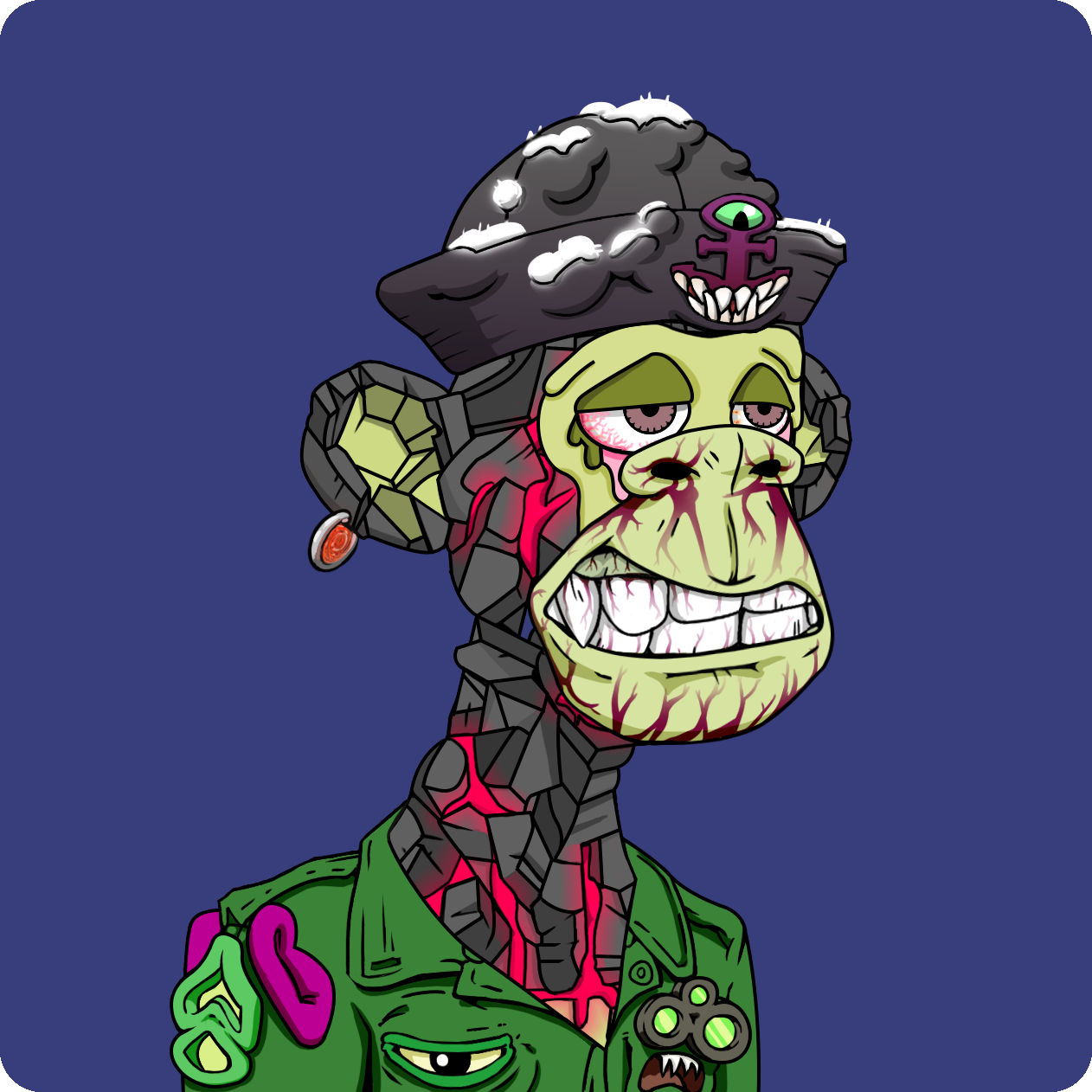 Yuga Labs - Mutant Ape Yacht Club - NFT # 3462