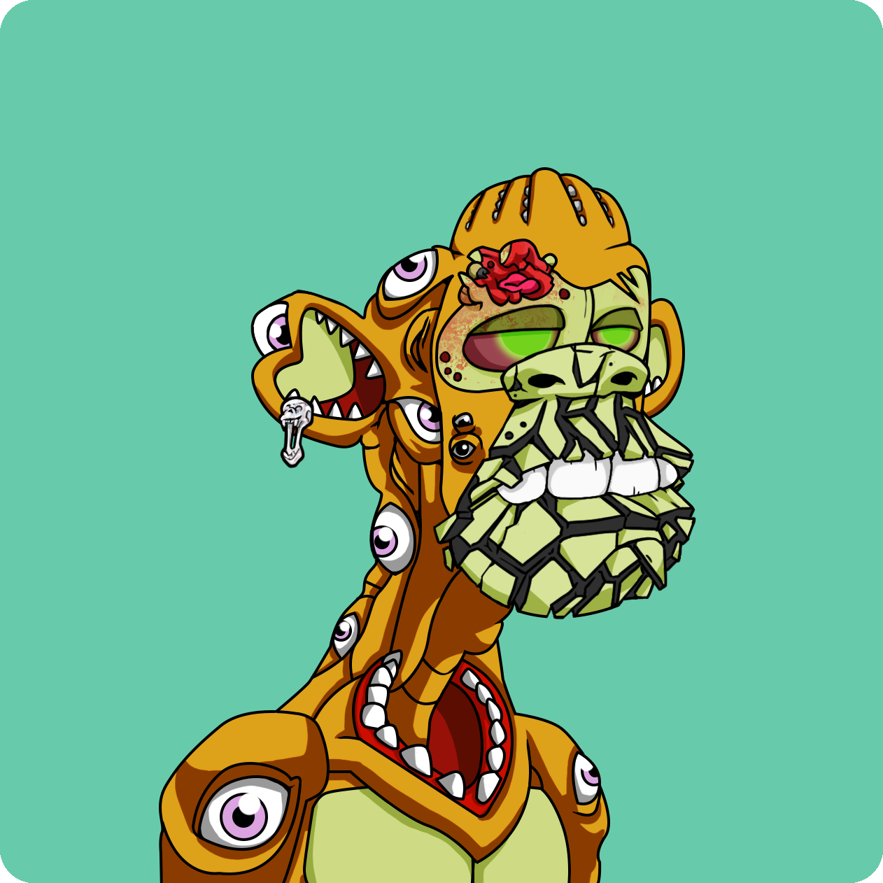 Yuga Labs - Mutant Ape Yacht Club - NFT # 17336