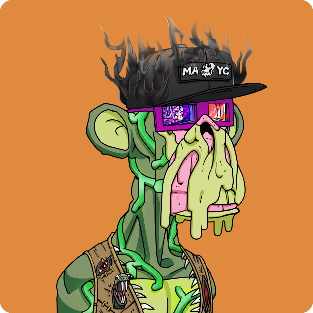 Yuga Labs - Mutant Ape Yacht Club - NFT # 28484