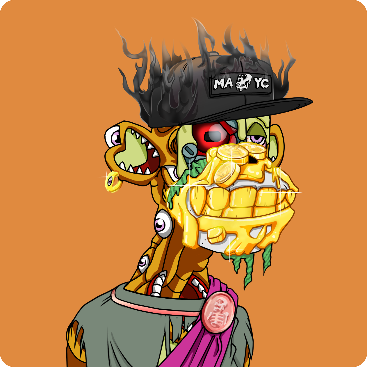 Yuga Labs - Mutant Ape Yacht Club - NFT # 8430