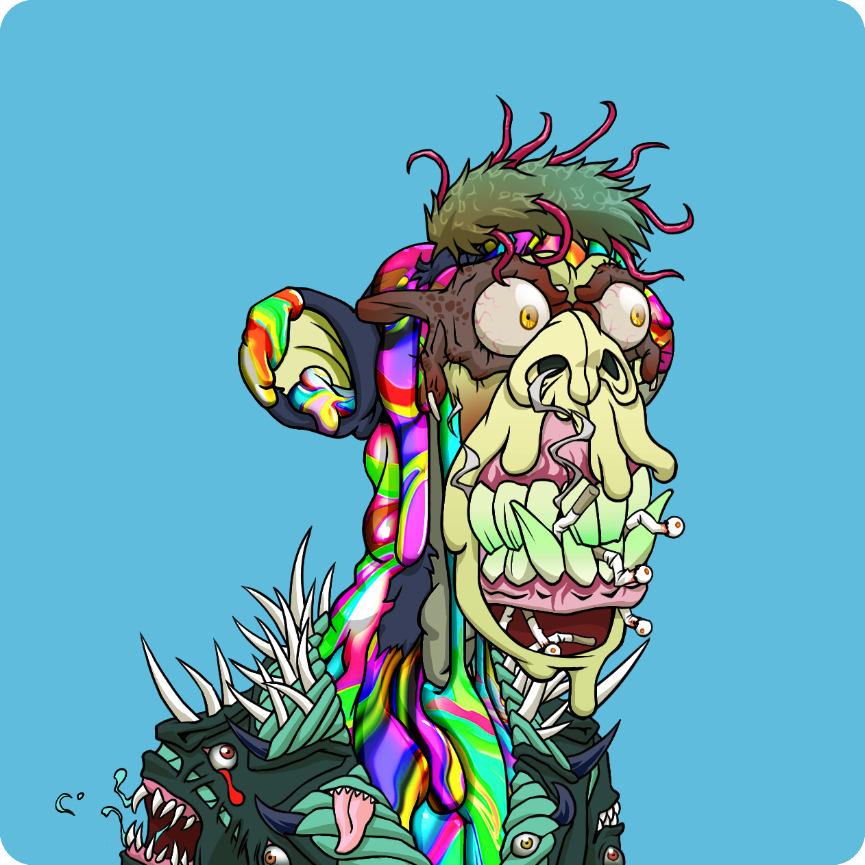 Yuga Labs - Mutant Ape Yacht Club - NFT # 15485