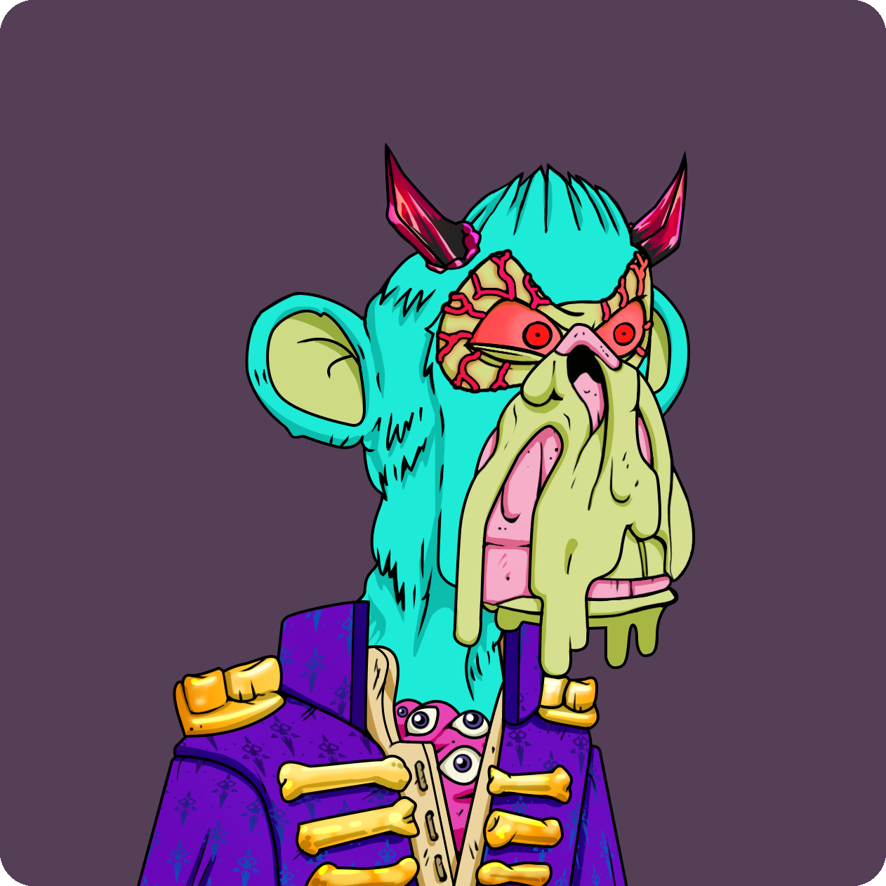 Yuga Labs - Mutant Ape Yacht Club - NFT # 19256