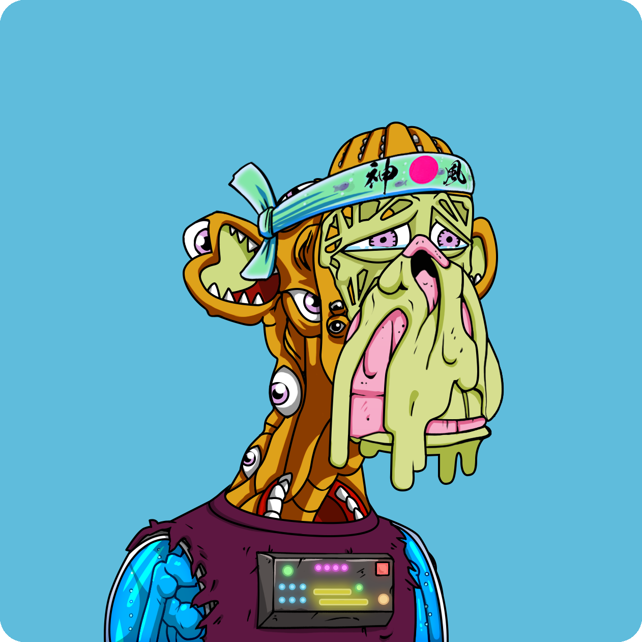 Yuga Labs - Mutant Ape Yacht Club - NFT # 3054