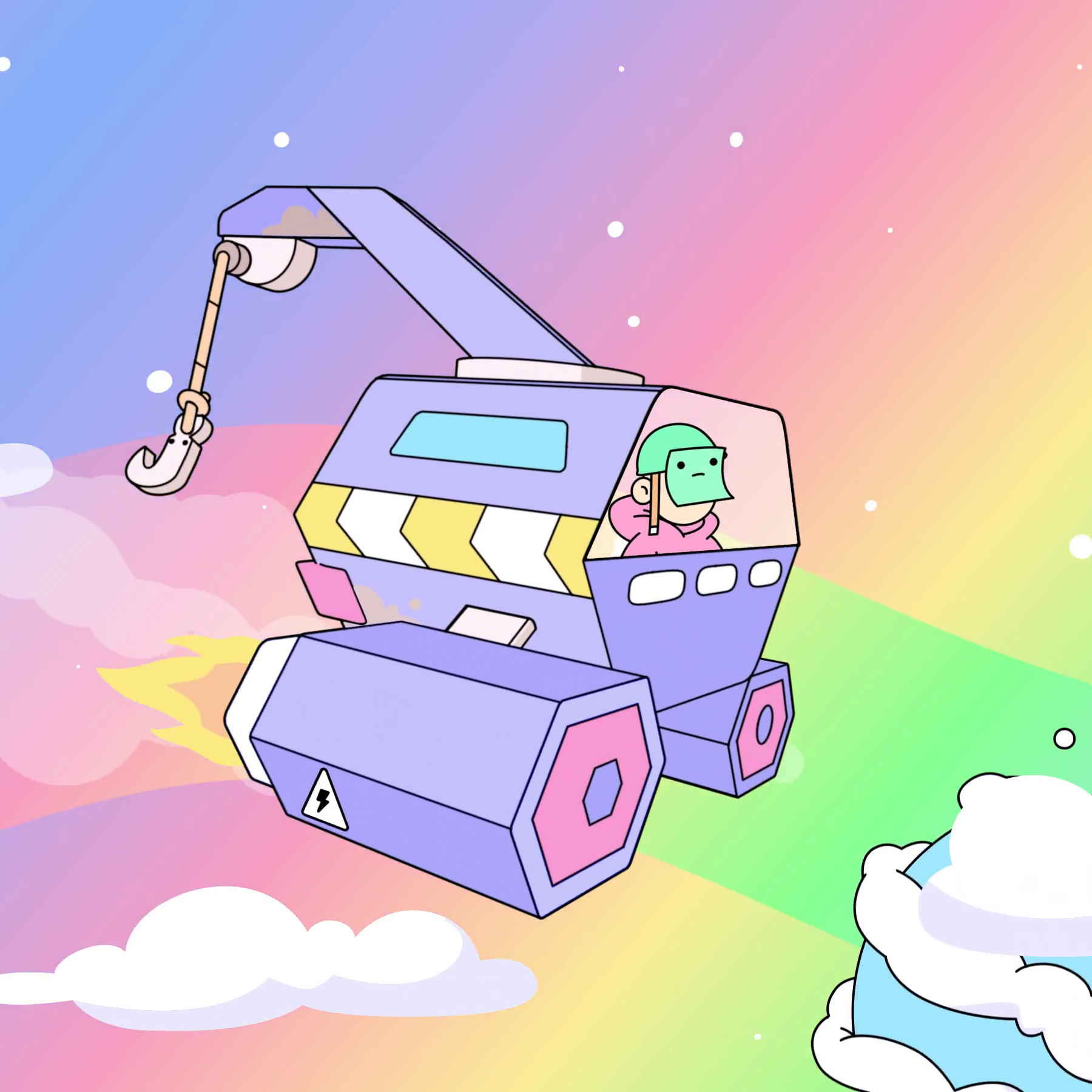 The Doodles Founders - Space Doodles - Space Doodle #95 - NFT # 95