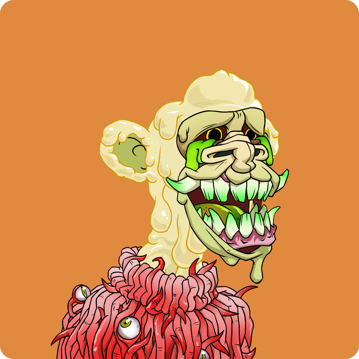 Yuga Labs - Mutant Ape Yacht Club - NFT # 9191