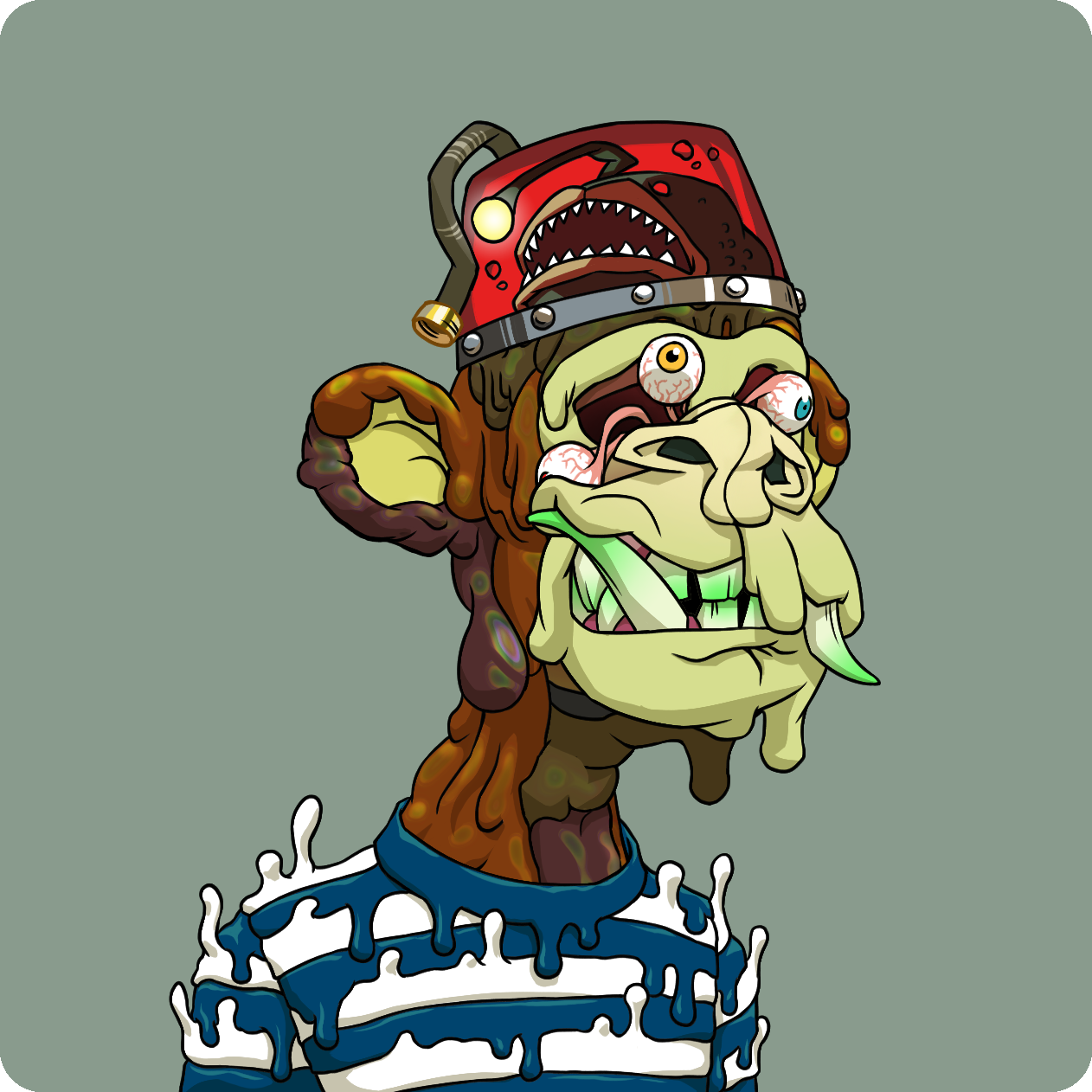 Yuga Labs - Mutant Ape Yacht Club - NFT # 4758