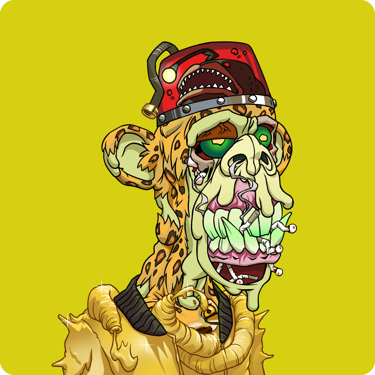 Yuga Labs - Mutant Ape Yacht Club - NFT # 24455