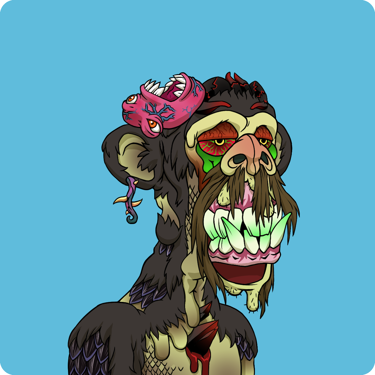 Yuga Labs - Mutant Ape Yacht Club - NFT # 8875