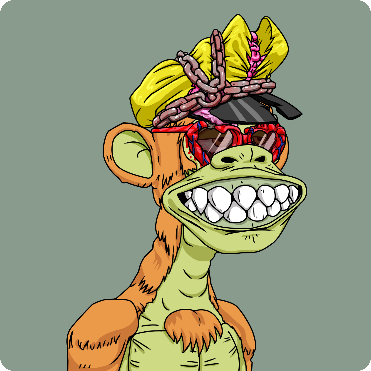 Yuga Labs - Mutant Ape Yacht Club - NFT # 17972