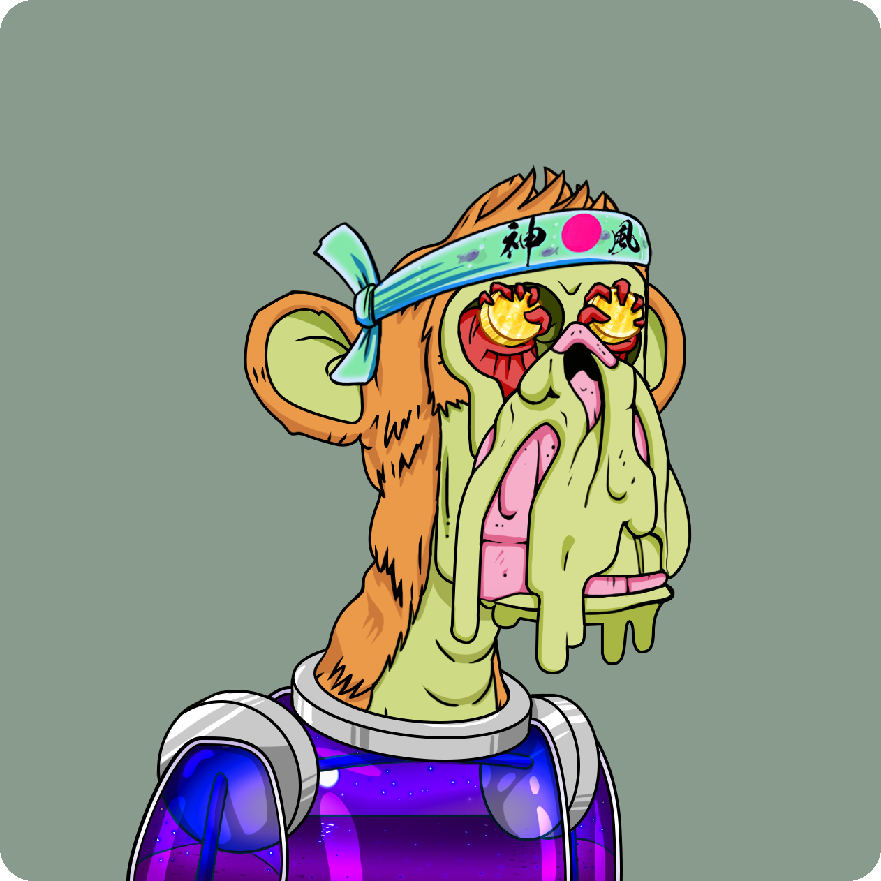 Yuga Labs - Mutant Ape Yacht Club - NFT # 4396