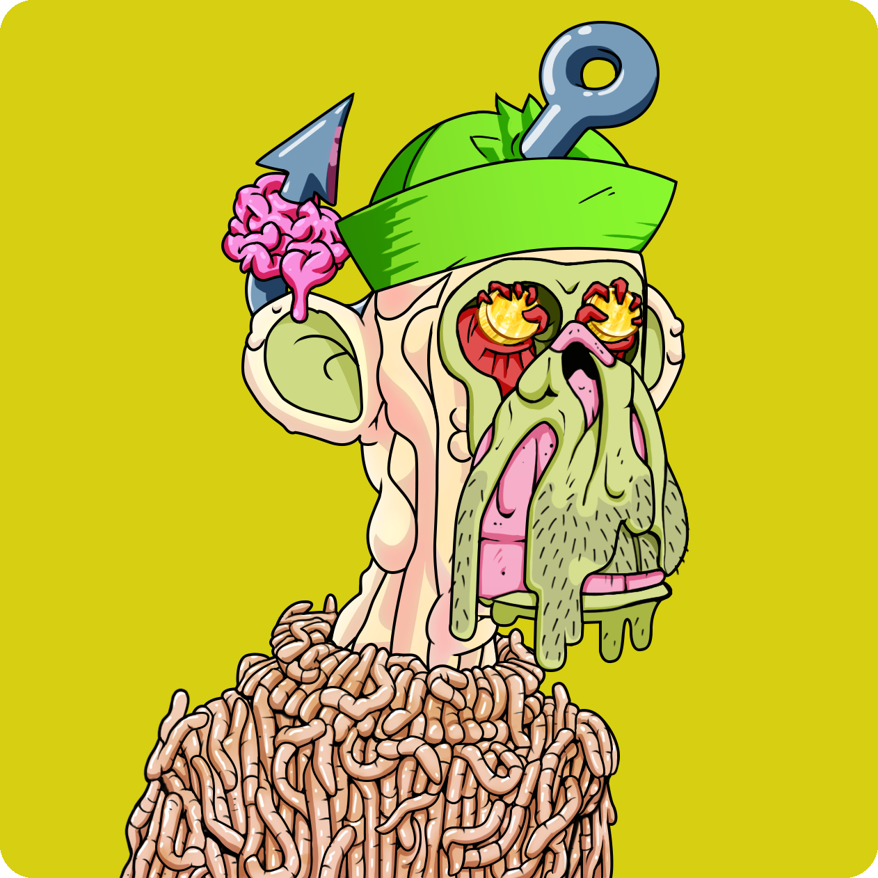 Yuga Labs - Mutant Ape Yacht Club - NFT # 1443