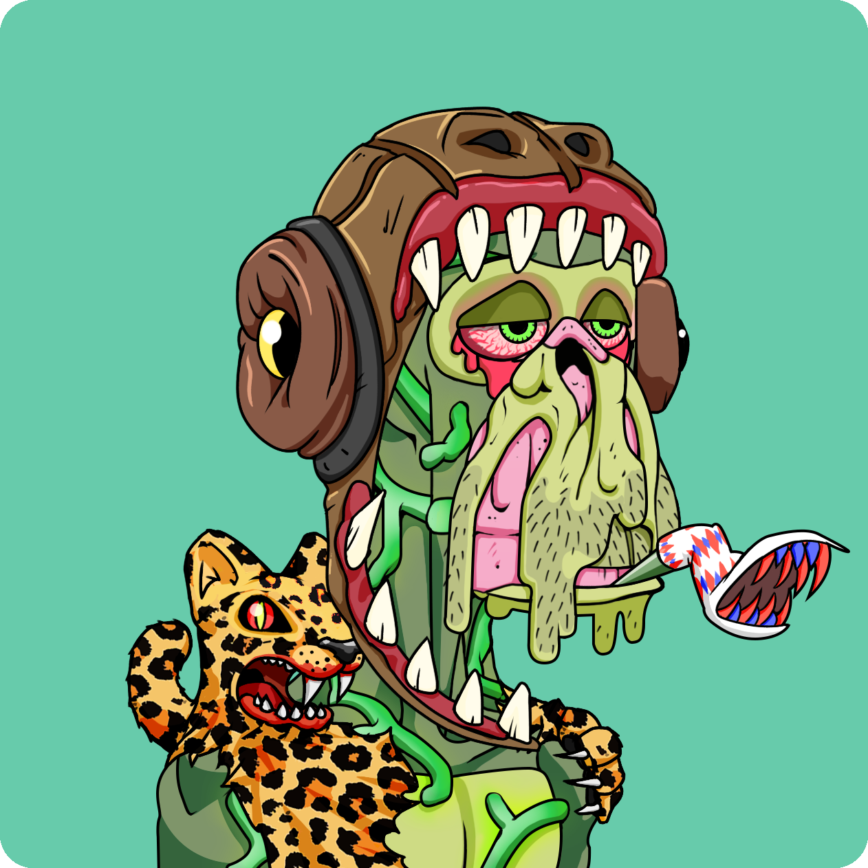 Yuga Labs - Mutant Ape Yacht Club - NFT # 5844