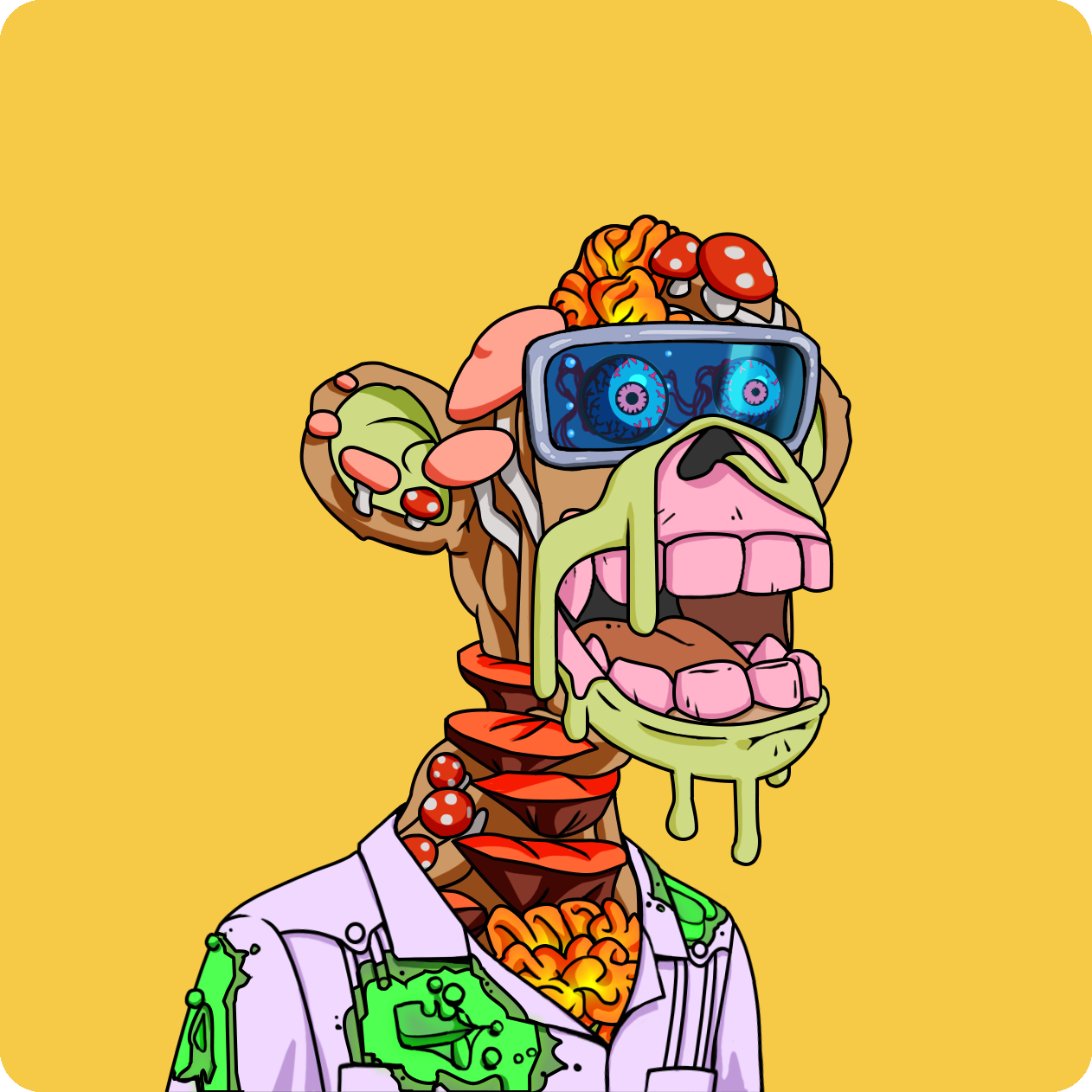 Yuga Labs - Mutant Ape Yacht Club - NFT # 9988