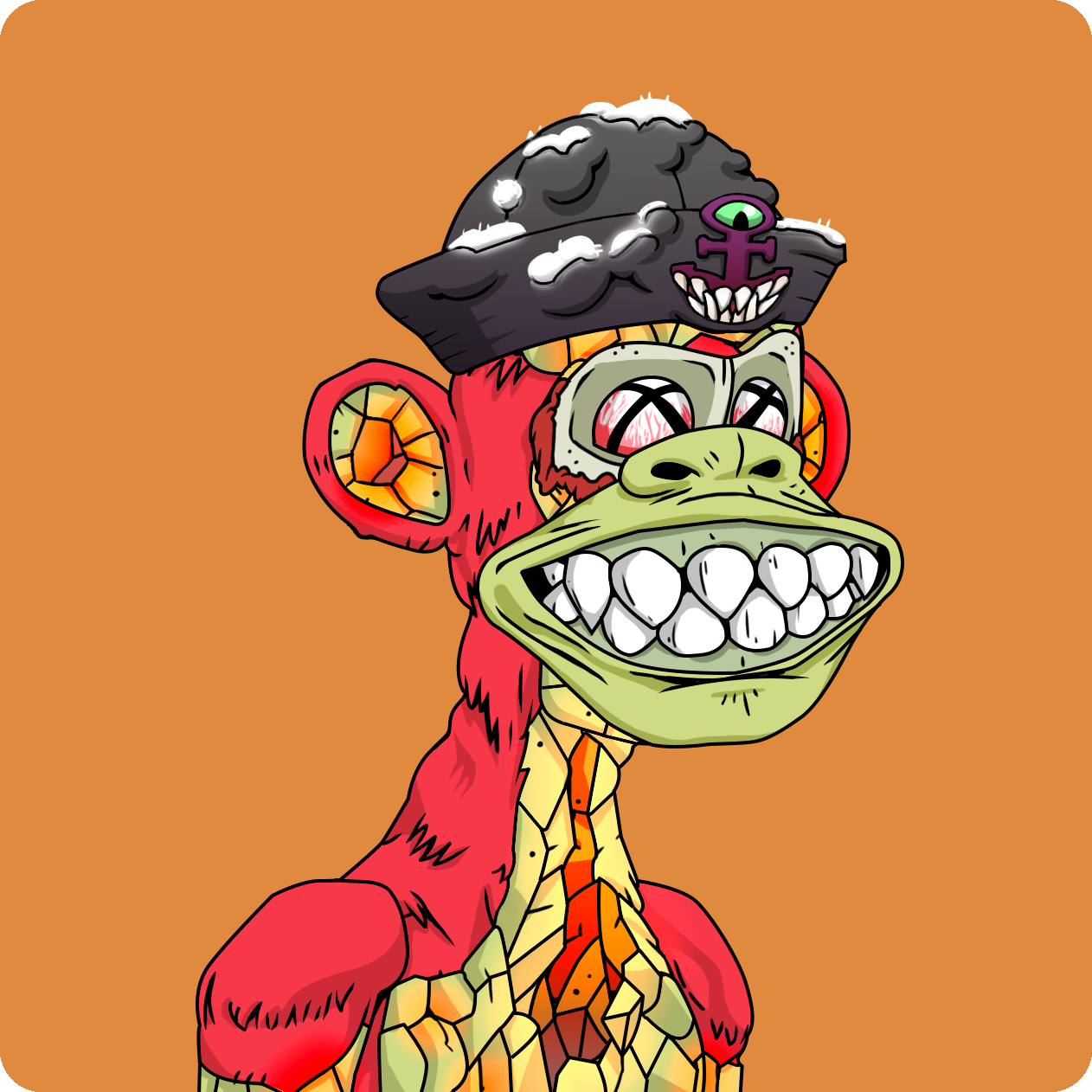 Yuga Labs - Mutant Ape Yacht Club - NFT # 2885