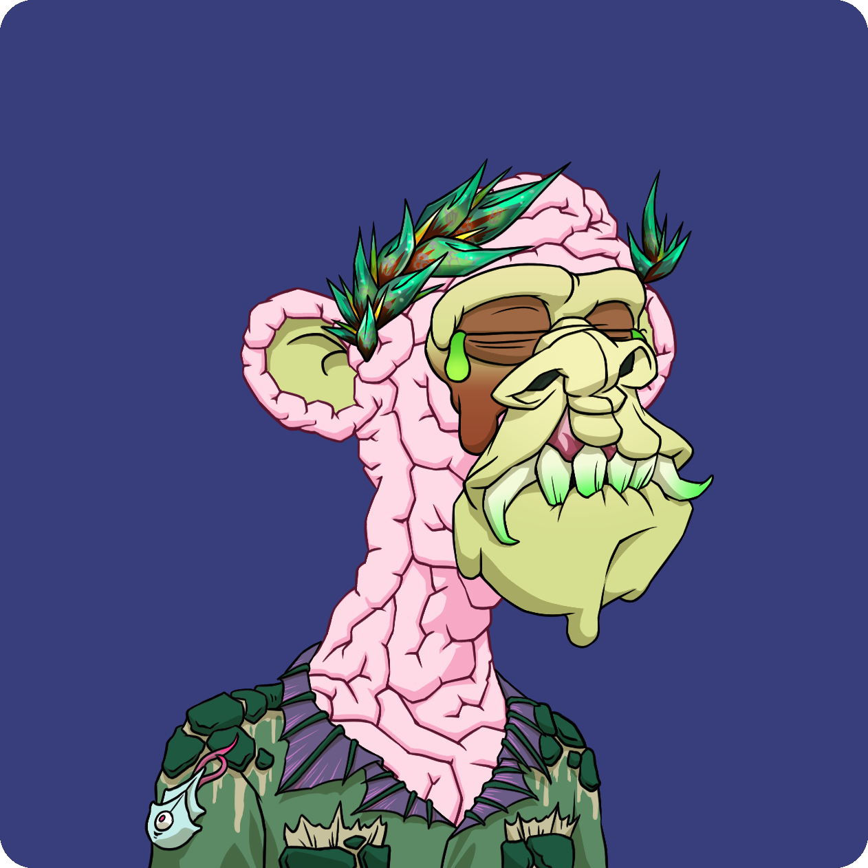 Yuga Labs - Mutant Ape Yacht Club - NFT # 9258