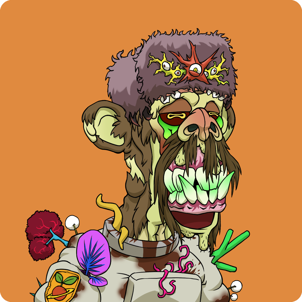 Yuga Labs - Mutant Ape Yacht Club - NFT # 17627