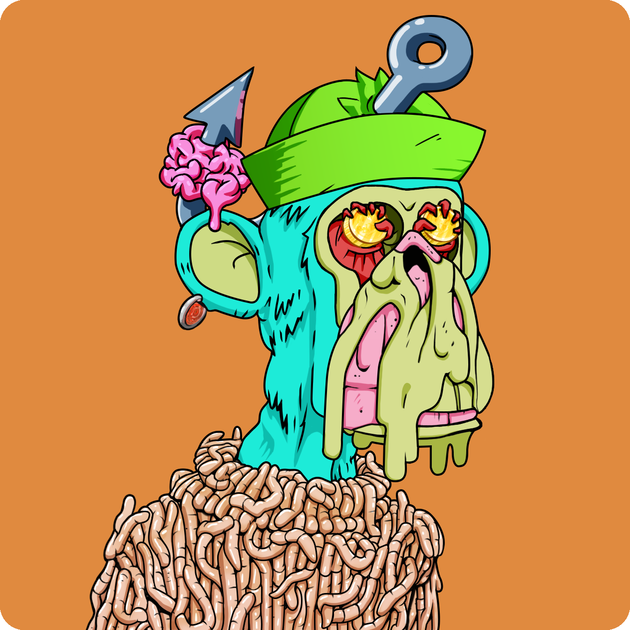 Yuga Labs - Mutant Ape Yacht Club - NFT # 3703