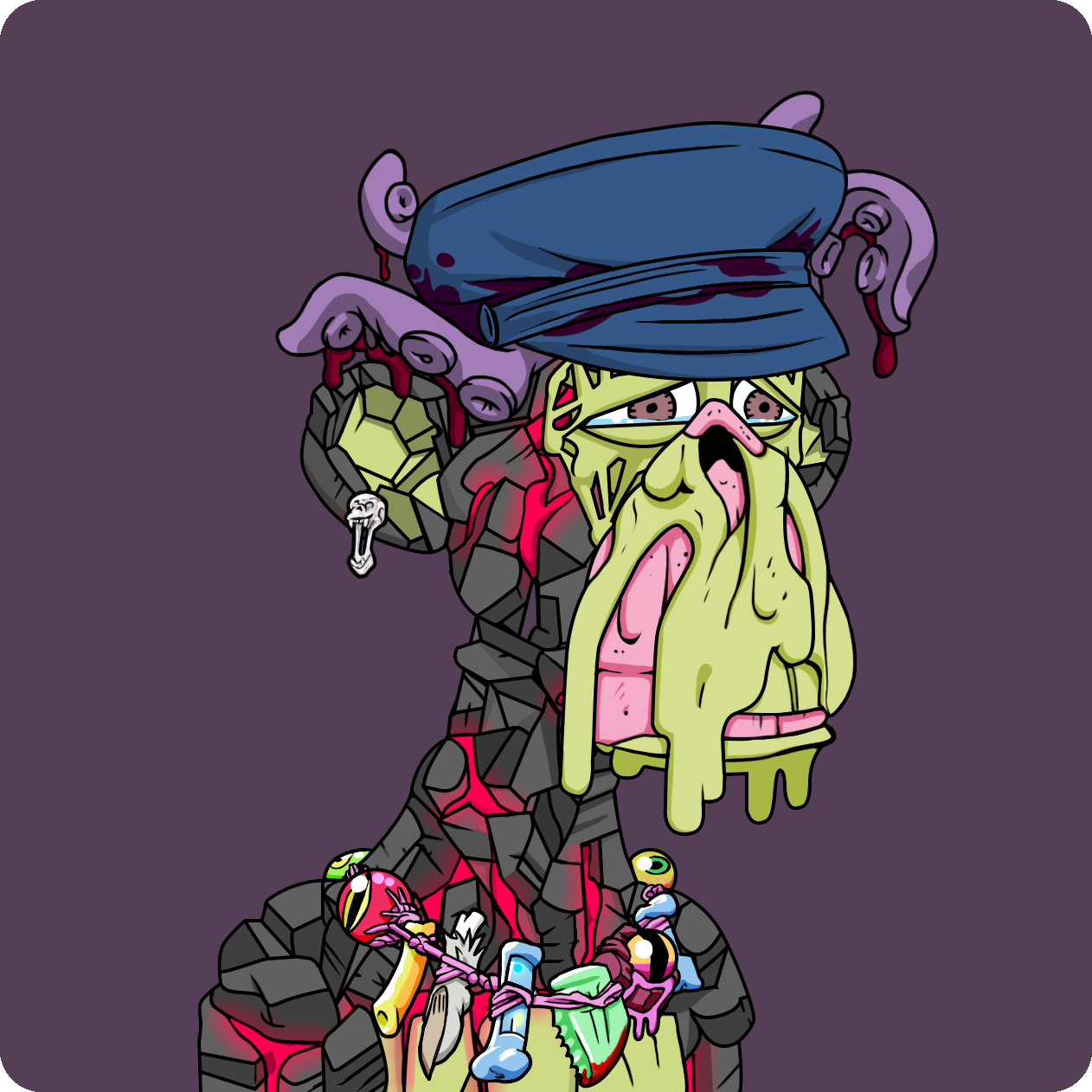 Yuga Labs - Mutant Ape Yacht Club - NFT # 17554