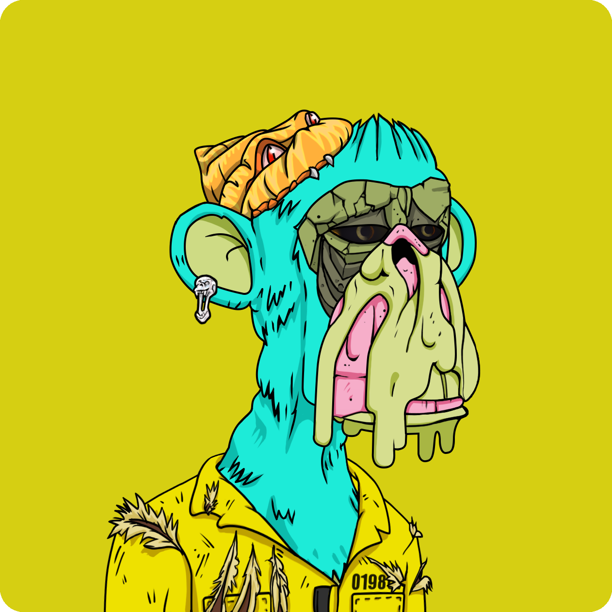 Yuga Labs - Mutant Ape Yacht Club - NFT # 7019