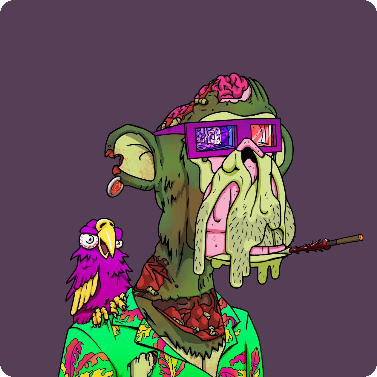 Yuga Labs - Mutant Ape Yacht Club - NFT # 14356