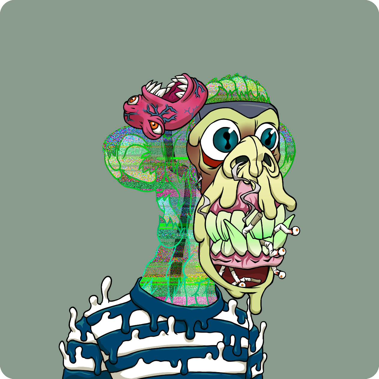 Yuga Labs - Mutant Ape Yacht Club - NFT # 2922