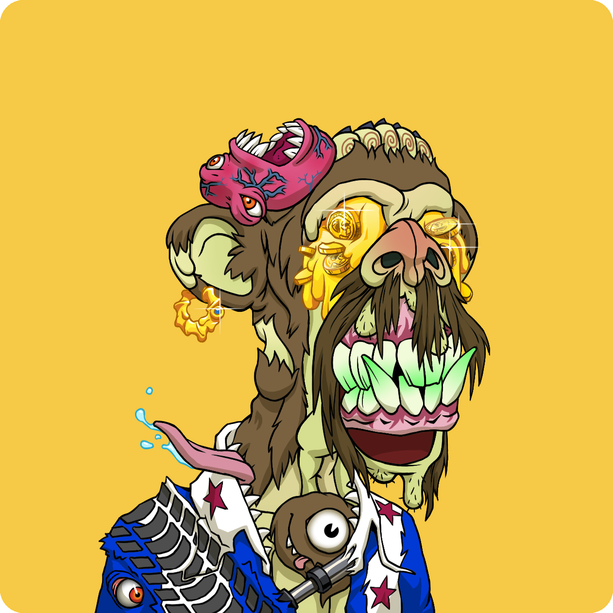 Yuga Labs - Mutant Ape Yacht Club - NFT # 9114