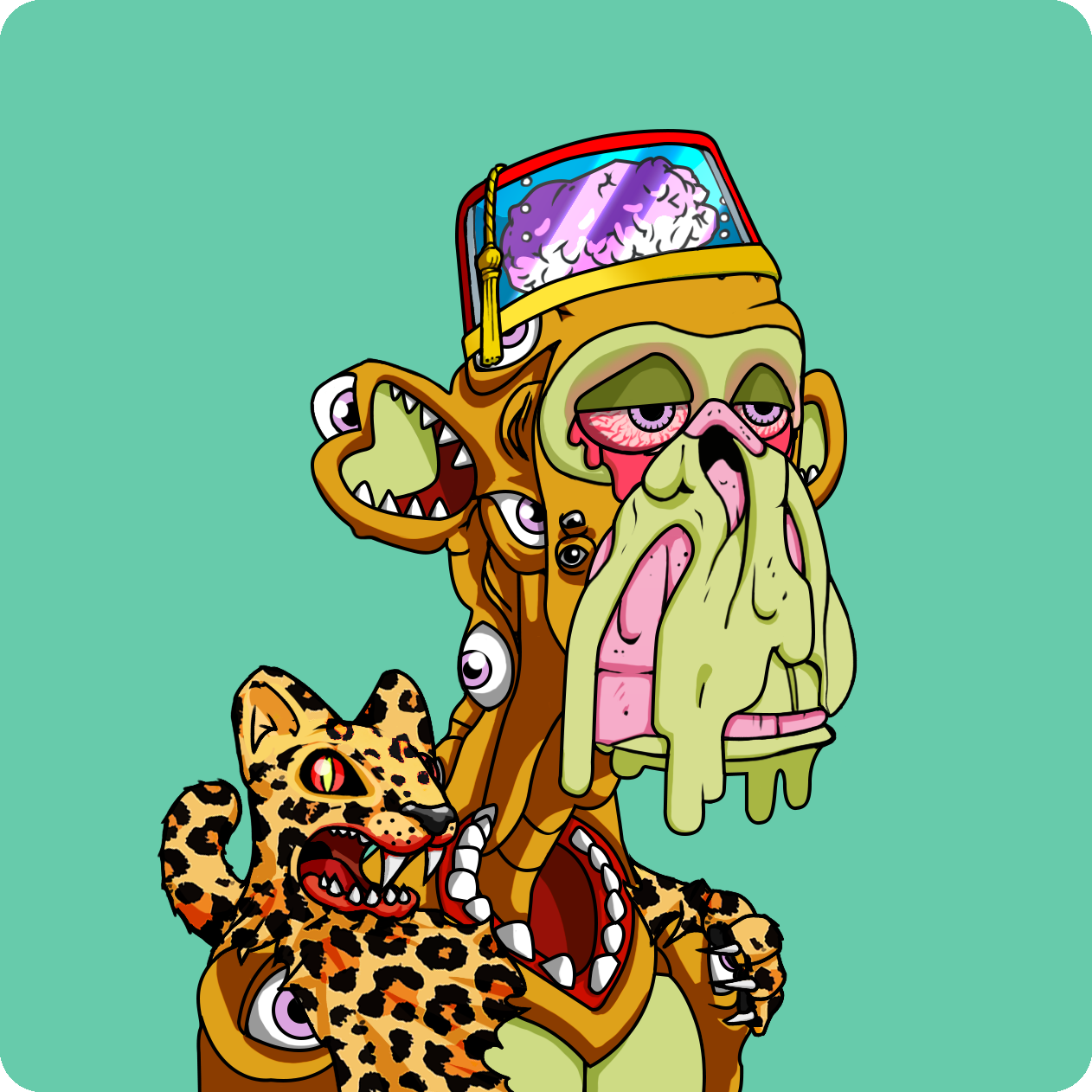 Yuga Labs - Mutant Ape Yacht Club - NFT # 5962