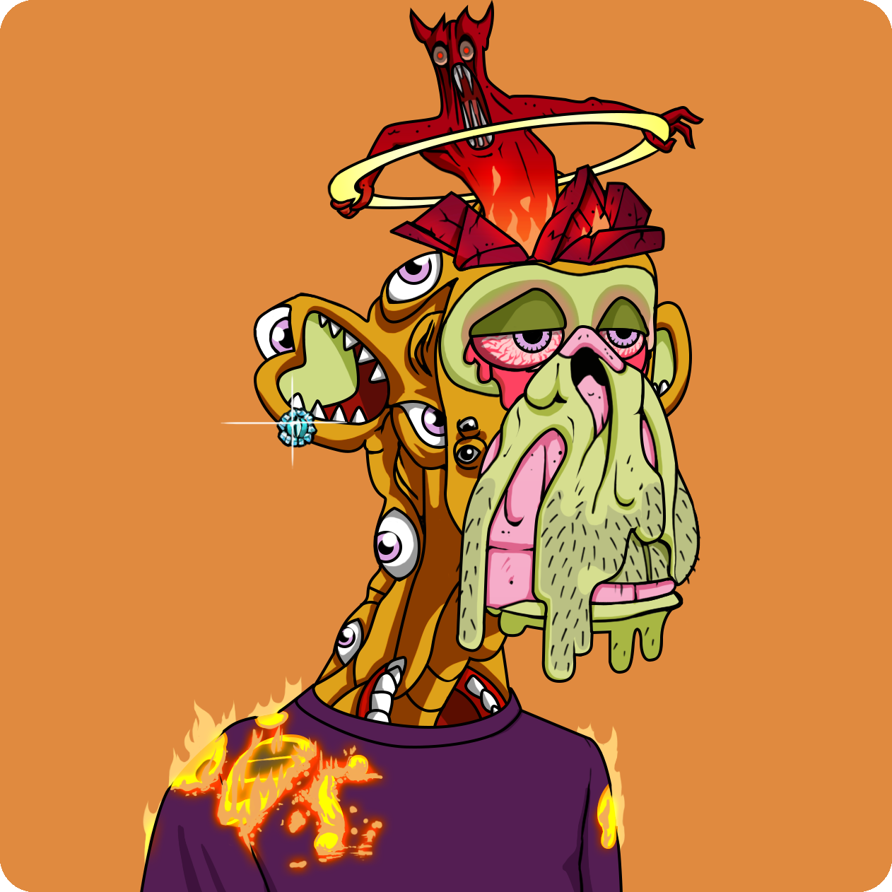 Yuga Labs - Mutant Ape Yacht Club - NFT # 6071