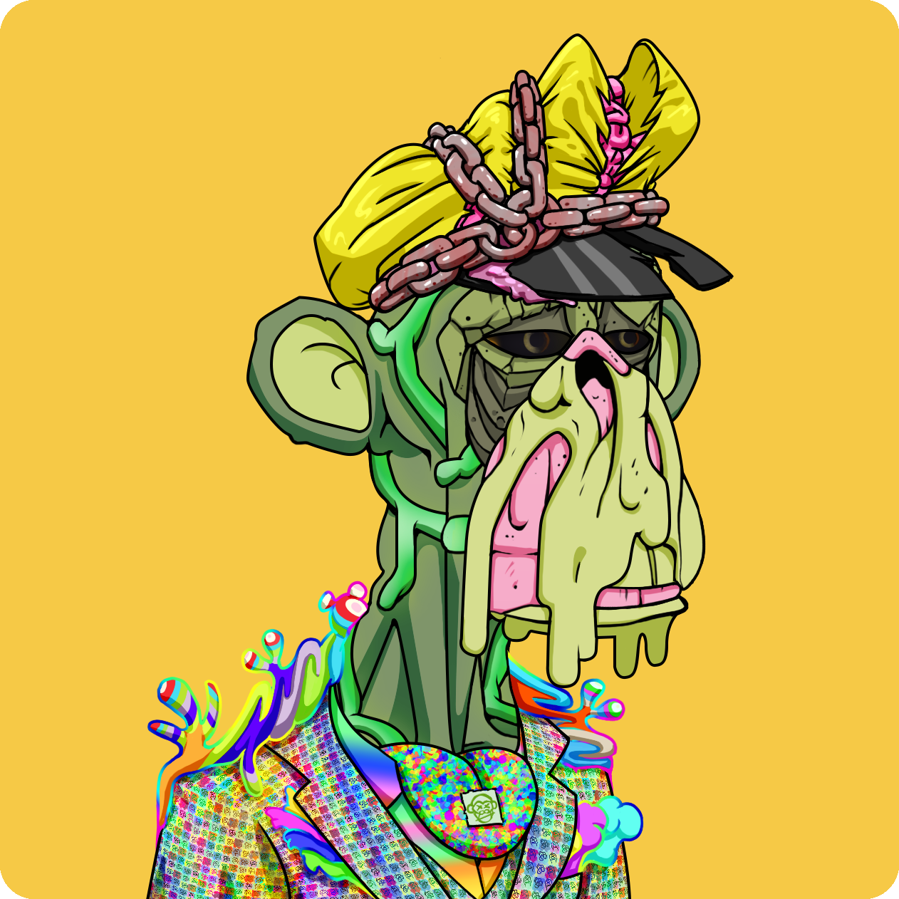 Yuga Labs - Mutant Ape Yacht Club - NFT # 13896