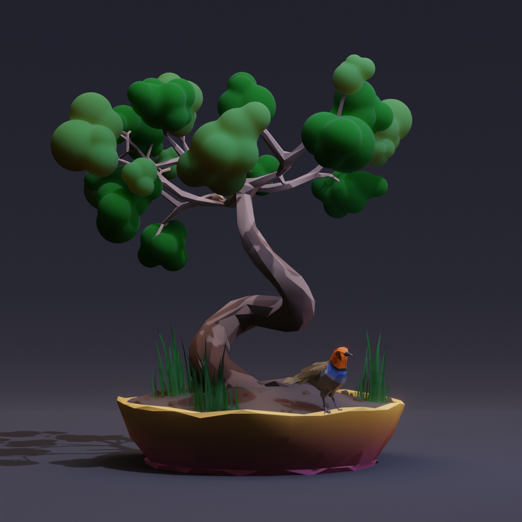 ZENFT Garden Society - Bonsai - Bonsai #221 - NFT # 221